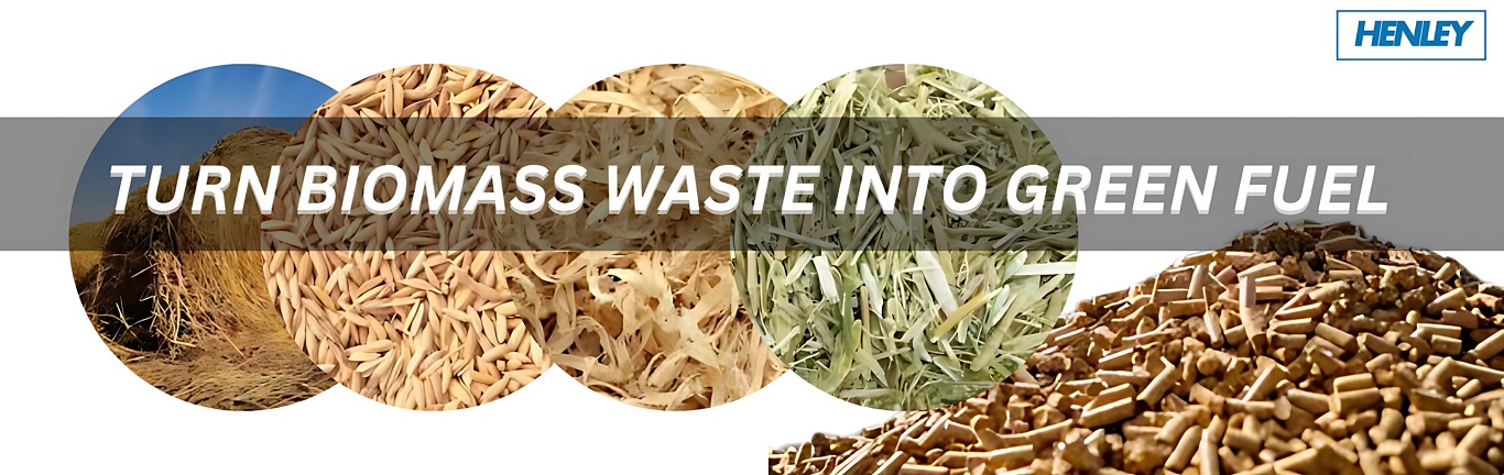 Henley Machines - Agri-Waste Converted to Biomass Pellets 1